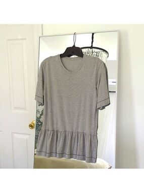 Lululemon Shirt Gray Small